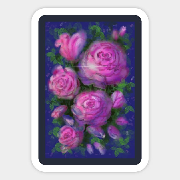 Roses Sticker by ArtKsenia